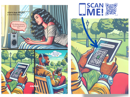 SZA & Snoh Aalegra Playlist Comic  - Scannable QR 🤳